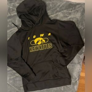 Black Iowa Hawkeye hoodie